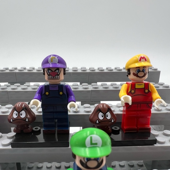 7 Super Mario Bros Custom Minifigures, Mini Figures, - Picture 6 of 10